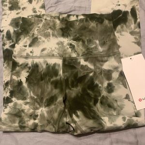 Lululemon align crop diamond dye